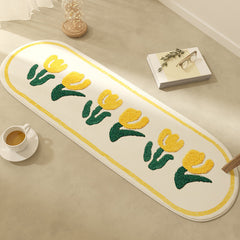 Simple Bedroom Bed Cashmere Carpet