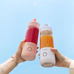 350ml Portable Blender Juicer Electric USB Rechargeable Mixer Smoothie Slushy Cup Juice Blender