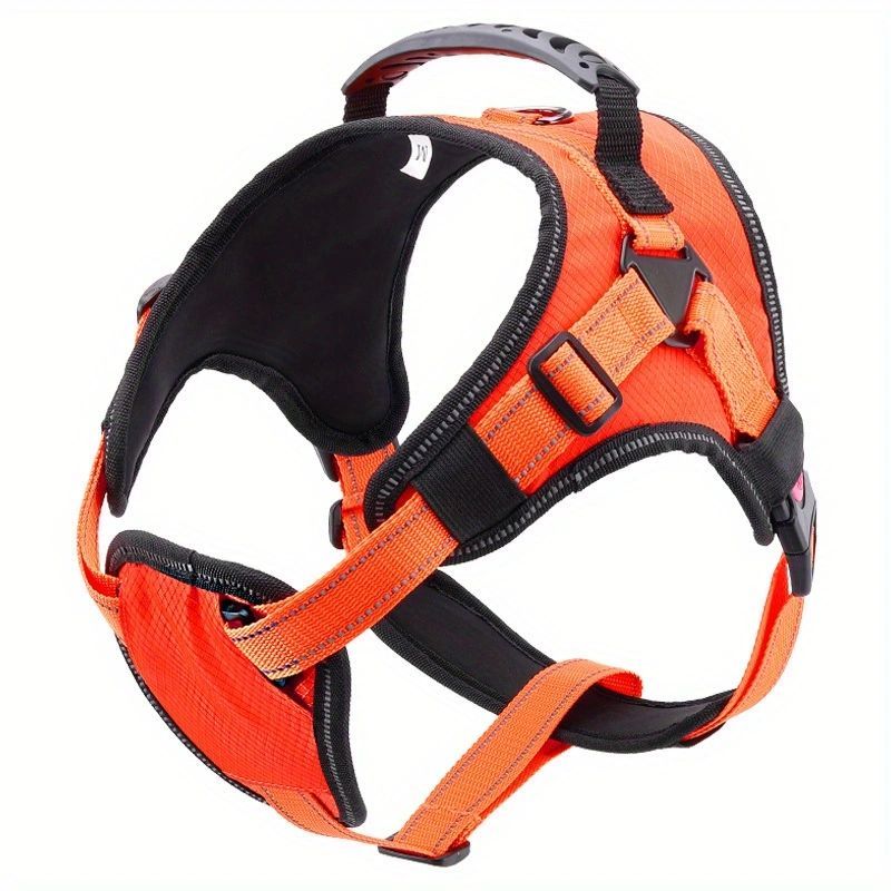 Nylon Dog Harness No Pull Breathable Reflective Pet Harness